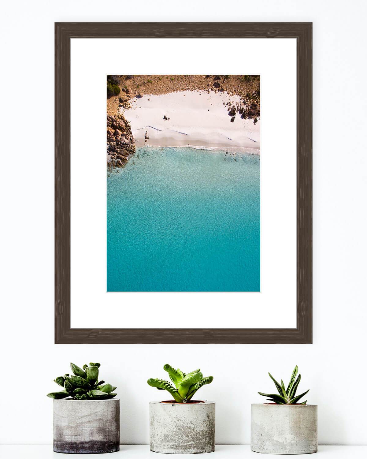 Azure Co - Fine Art Print Photograph Aerial Drone, Western Australia