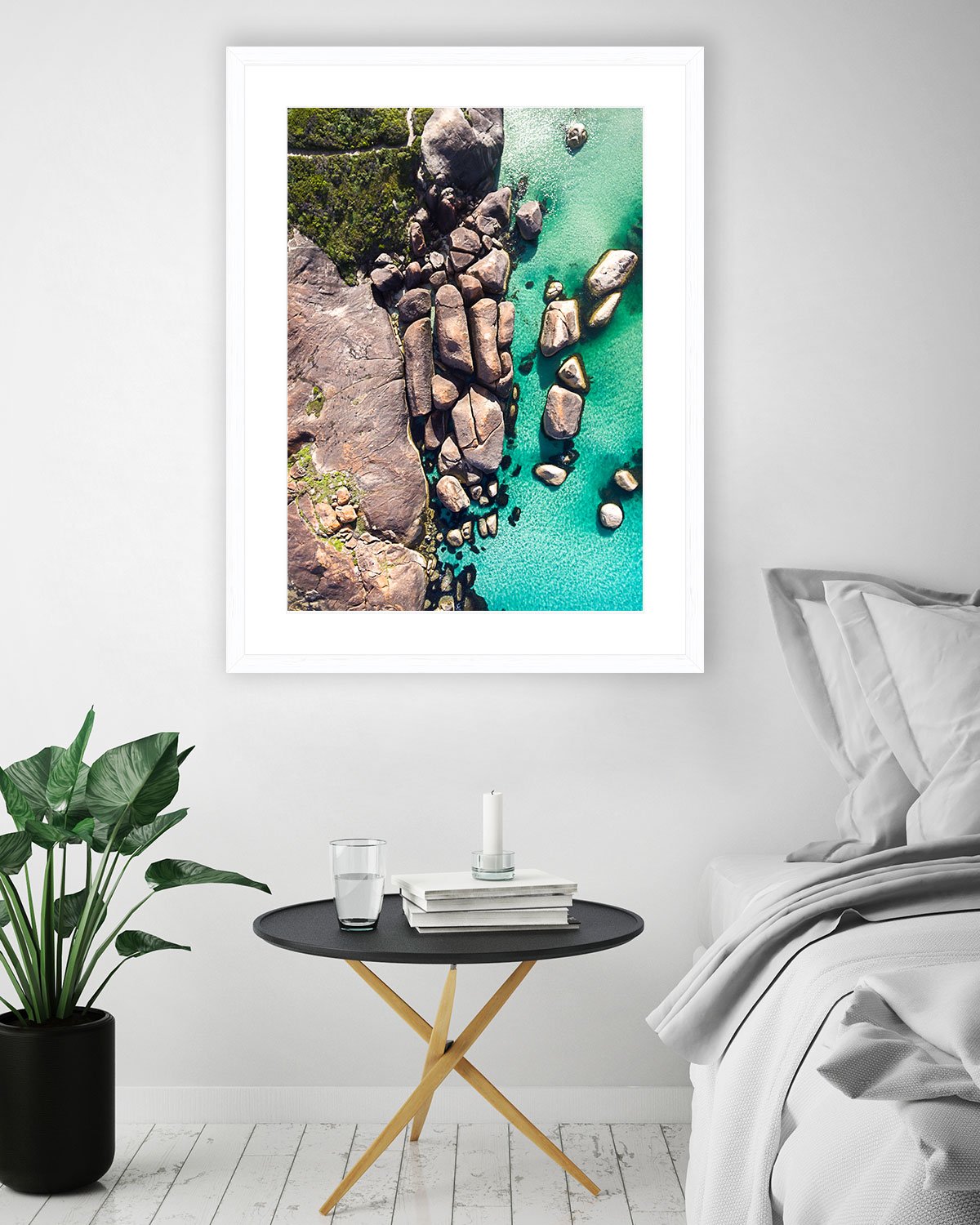 Azure Co - Fine Art Print Photograph Aerial Drone, Western Australia