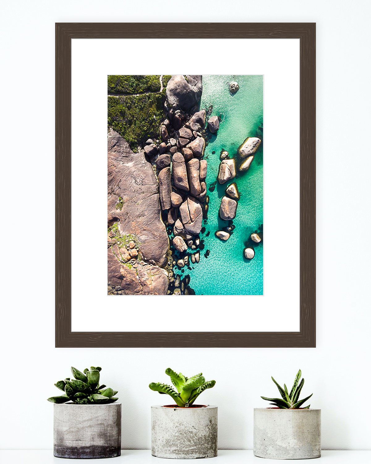 Azure Co - Fine Art Print Photograph Aerial Drone, Western Australia