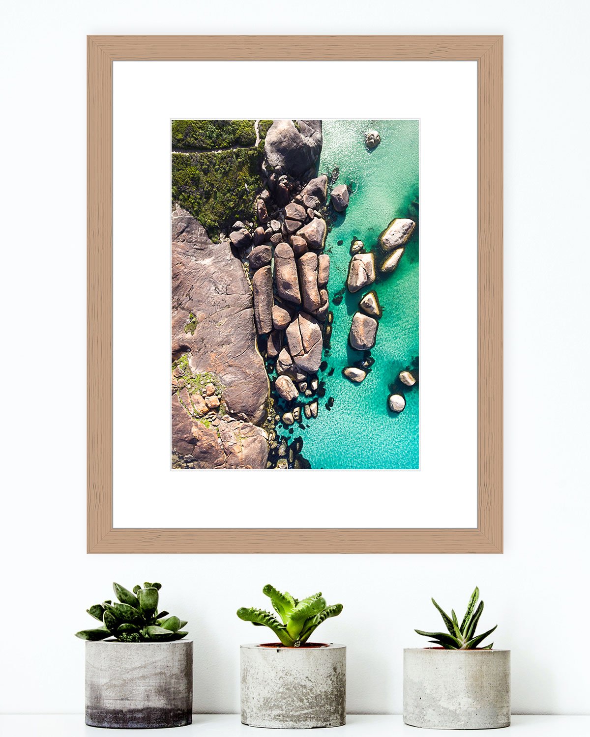 Azure Co - Fine Art Print Photograph Aerial Drone, Western Australia