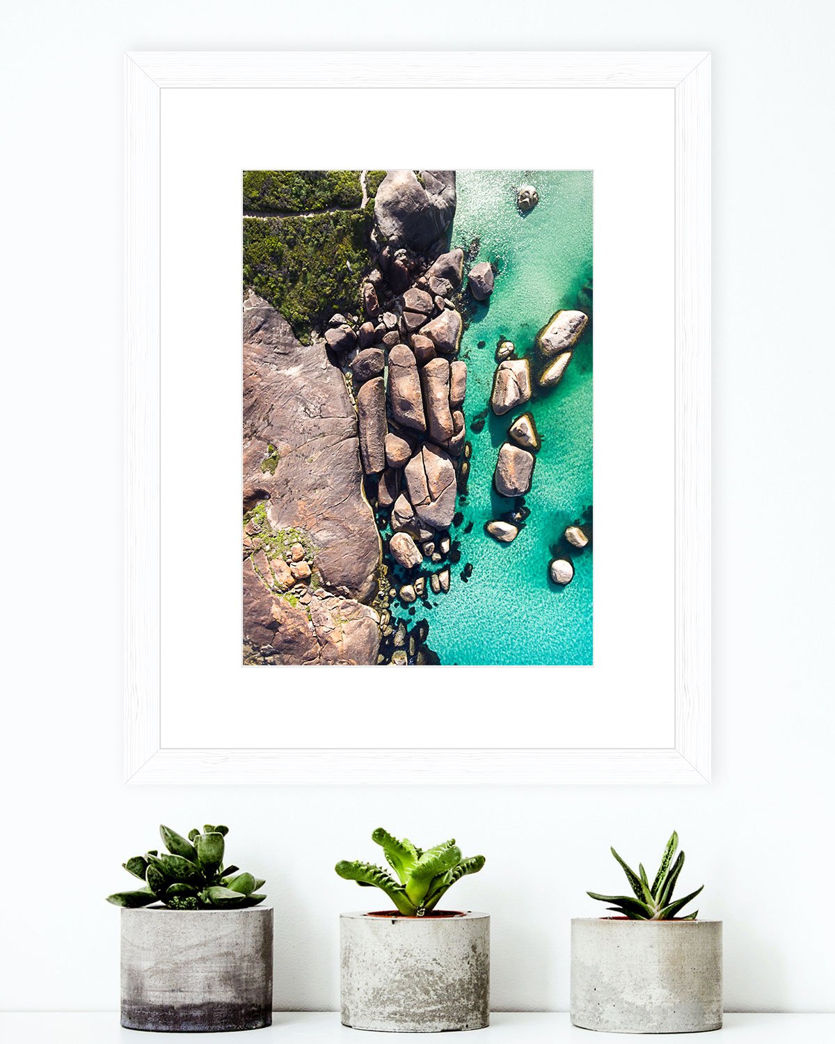 Azure Co - Fine Art Print Photograph Aerial Drone, Western Australia