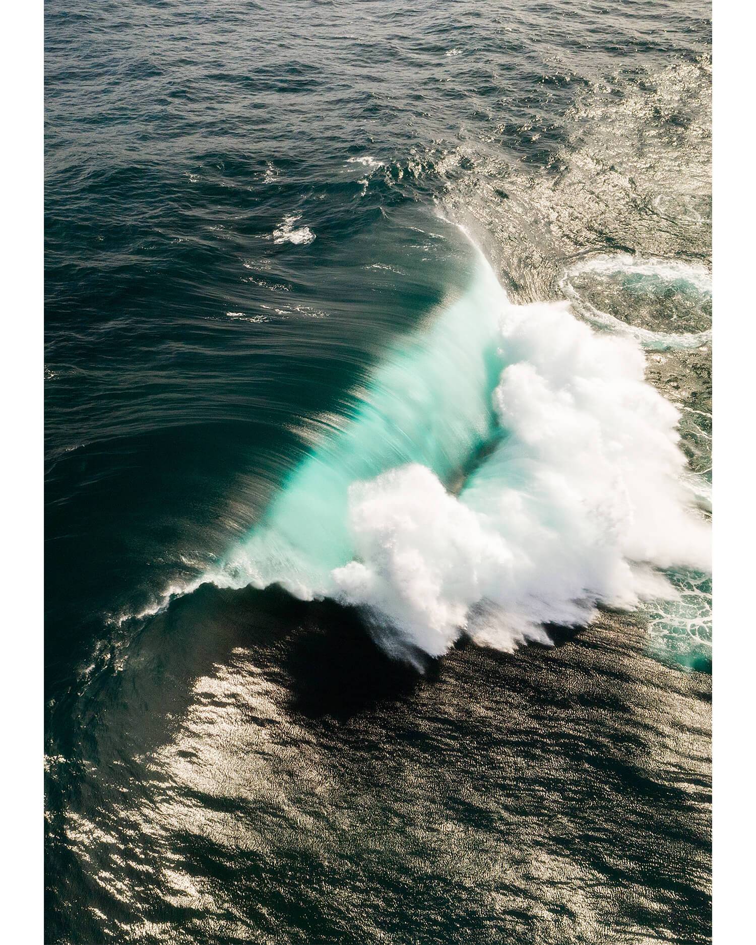 Azure Co Aerial Landscape Photography - Wave Western Australia